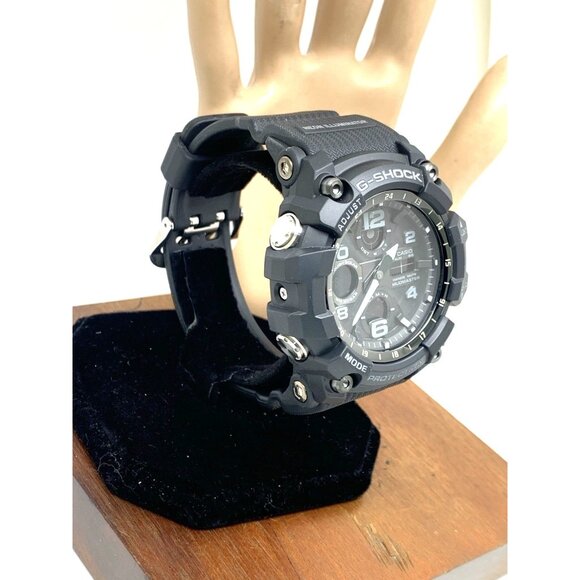 Casio G-Shock Men's Watch GSG100-1AWC Quartz Mudmaster Black Resin Ana-Dig 5562 - Picture 15 of 15